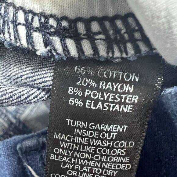 Betabrand Jeans Womens Size Medium Blue Straight Stretch Pull On Dark Wash - Picture 11 of 12